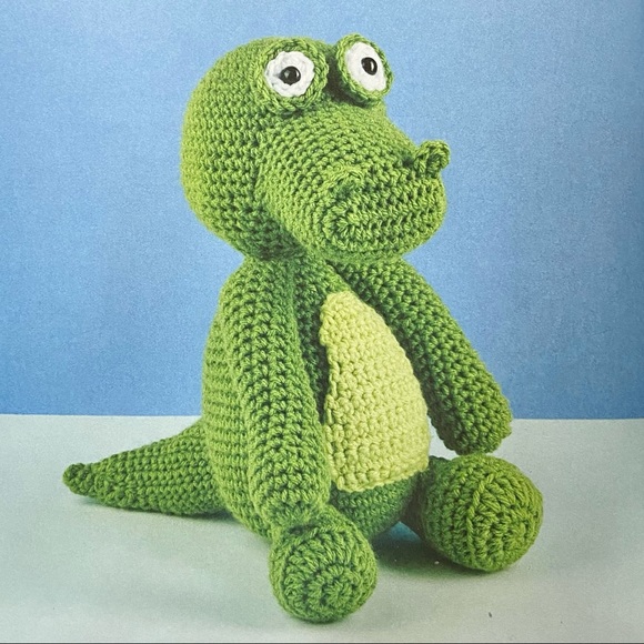 Hand Crafted Other - Handmade crochet alligator 🐊
